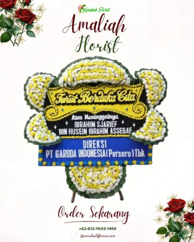 Papan Bunga Duka di Kalibenda
